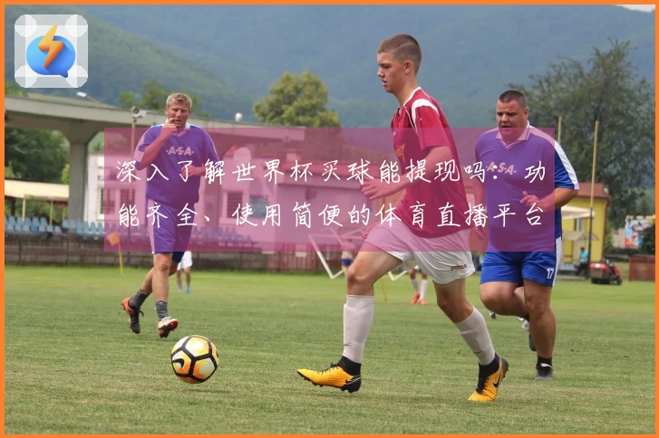 深入了解世界杯买球能提现吗：功能齐全、使用简便的体育直播平台介绍